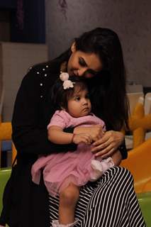 Chahat Khanna daughter Amaira First Birthday celebrationt