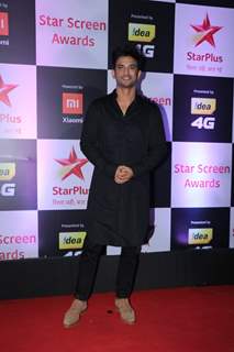 Sushant Singh Rajput at Star Screen Awards 2018