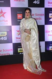 Rekha at Star Screen Awards 2018