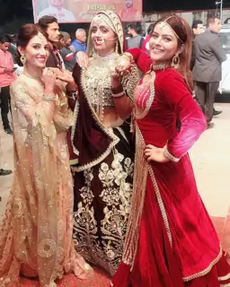Parul Chauhan Wedding reception Lucknow
