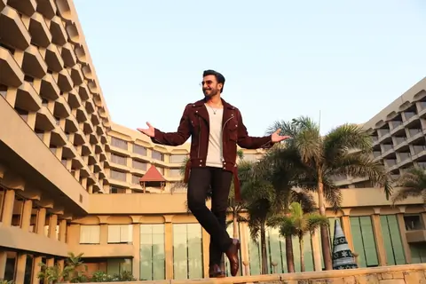 Ranveer Singh snapped in Delhi