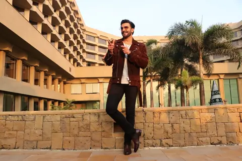 Ranveer Singh snapped in Delhi