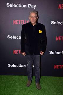 Dalip Tahil snapped at  Netflix's screening of Selection Day