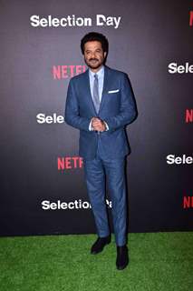 Anil Kapoor snapped at  Netflix's screening of Selection Day