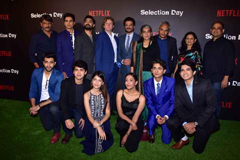 The cast snapped at  Netflix's screening of Selection Day
