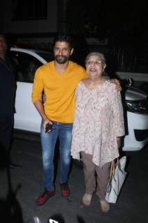 Farhan Akhtar spotted around the town