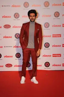Kartik Aaryan at Lokmat Awards