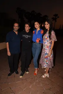 Shah Rukh Khan, Anushka Sharma, Katrina Kaif and Aanand L Rai spotted during Zero's Promotions