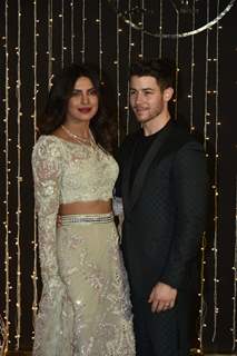 Priyanka Chopra and Nick Jonas at their Wedding Reception, Mumbai