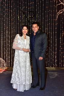 Salman Khan at Priyanka Chopra and Nick Jonas Wedding Reception, Mumbai