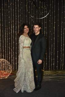 Priyanka Chopra and Nick Jonas at their Wedding Reception, Mumbai