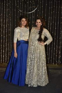 Sania Mirza at Priyanka Chopra and Nick Jonas Wedding Reception, Mumbai