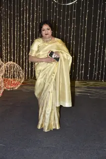 Latha Rajnikanth at Priyanka Chopra and Nick Jonas Wedding Reception, Mumbai