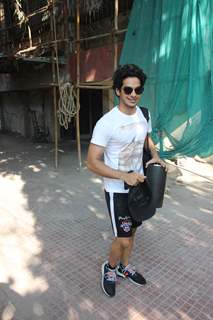 Ishaan Khattar spotted around the town