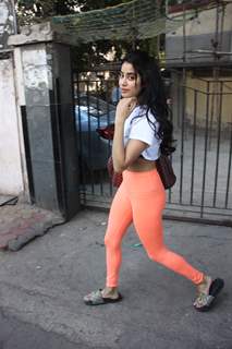 Janhvi Kapoor spotted around the town