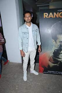 Vatsal Sheth at Rangbaaz Screening