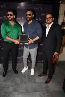 Suniel Shetty snapped at 'SPECTA' launch event