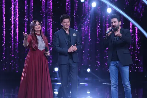 Shah Rukh, Katrina and Anushka at Saregama