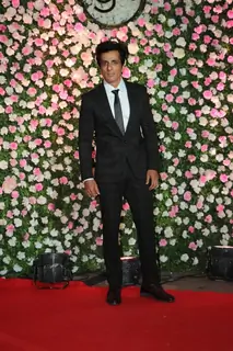 Sonu Sood at Kapil Sharma and Ginni Chatrath's Reception, Mumbai