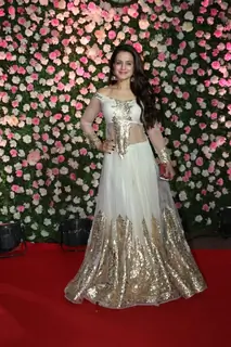 Ameesha Patel at Kapil Sharma and Ginni Chatrath's Reception, Mumbai