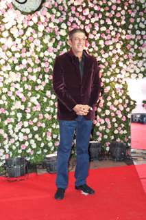 Chunky Pandey at Kapil Sharma and Ginni Chatrath's Reception, Mumbai