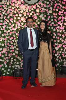 Kapil Sharma and Ginni Chatrath Live Reception Mumbai Pictures