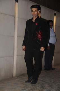 Karan Johar at Saif Ali Khan House Christmas Party Pictures