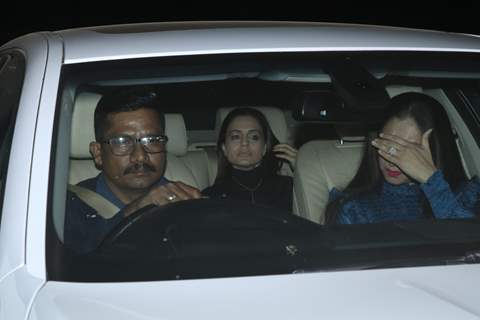 Ameesha Patel at Salman Khan's birthday bash