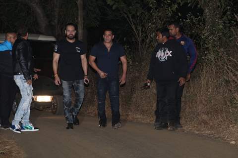 Salman Khan at his birthday bash