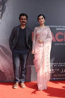 Nawazuddin Sidiqui and Amrita Rao at Thackeray movie trailer launch
