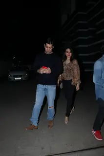 Rohit Dhawan with wife attend Sanjay Kapoor's New Year Bash