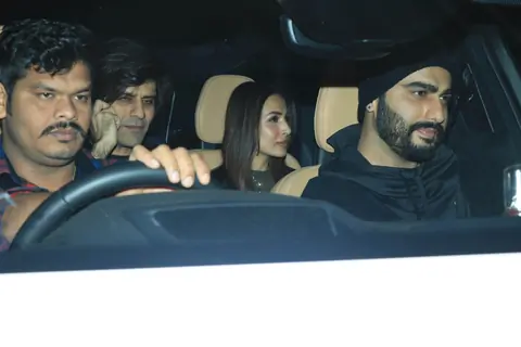 Arjun Kapoor and Malaika Arora attend Sanjay Kapoor's New Year Bash