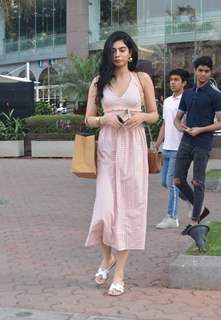 Khushi Kapoor spotted around the town