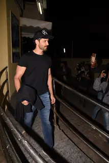 Hrithik Roshan spotted around the town