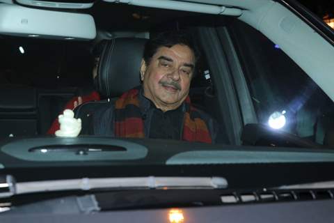 Shatrughan Sinha at Sanjay Khan's 78th Birthday bash