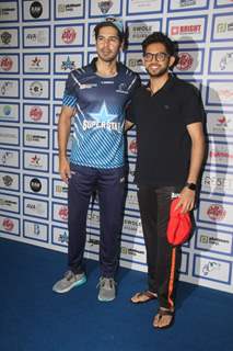 Dino Morea and Aditya Thackarey at Super Star league