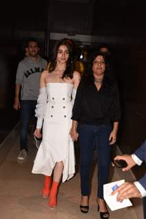 Alia Bhatt and Zoya Akhtar at Gully Boy Trailer launch