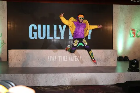 Ranveer Singh at Gully Boy Trailer launch