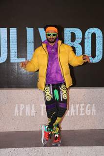 Ranveer Singh at Gully Boy Trailer launch