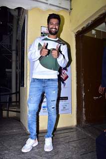 Vicky Kaushal snapped at URI screening