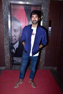 Varun Mitra snapped at URI screening