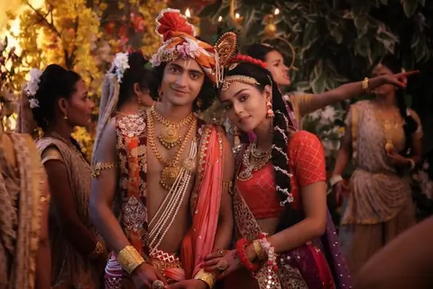 Radha, Krishna from RadhaKrishn