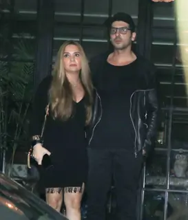 Zayed Khan at Hrithik Roshan Birthday Bash