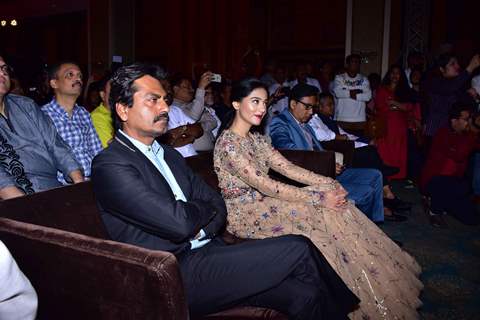 Amrita Rao and Nawazuddin Siddiqui snapped at 'Thackeray' Music Launch