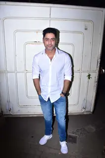 Mohit Raina snapped during the screening of 'URI'
