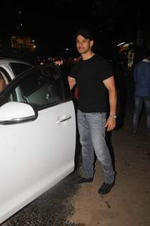 Sooraj Pancholi snapped during the screening of 'URI'