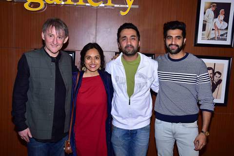 Siddhanth Kapoor, Akshay Oberoi, Pia Sukanya, Micheal Ward at 'Bombairiya' screening