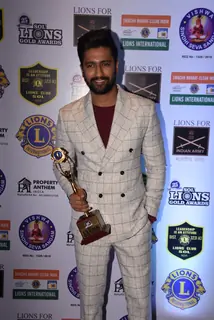 Vicky Kaushal at Lions Gold Awards