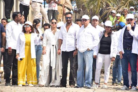 Ajay Devgn and Kajol snapped at an event for a social cause