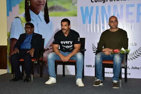 John Abraham snapped at an event for a social cause